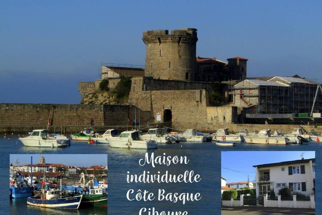 Maison Individuelle Cote Basque Ciboure Bagian luar foto
